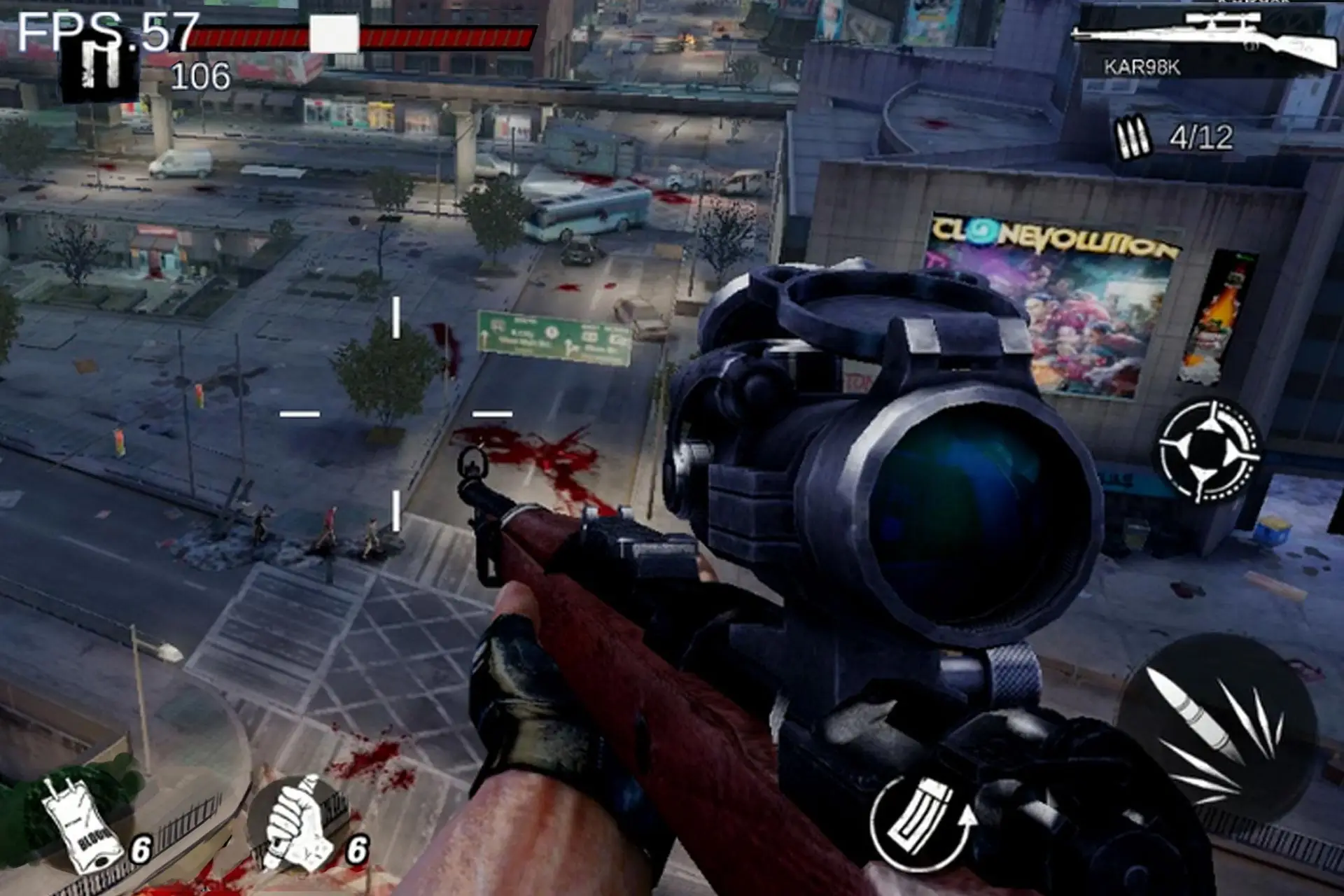 스크린샷 Zombie Frontier 4: FPS 좀비 슈팅 7