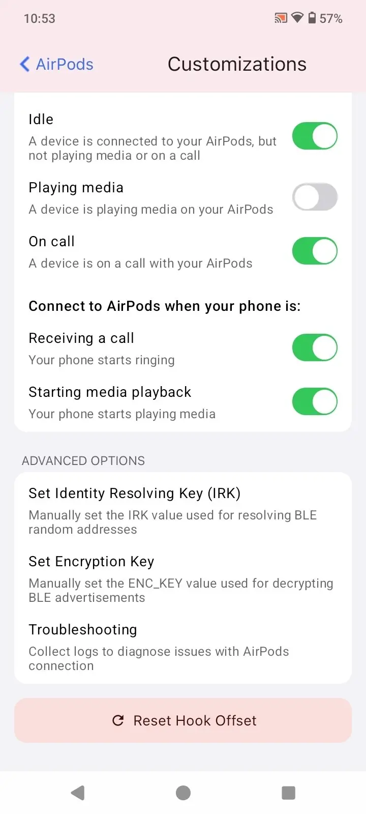 Screenshot LibrePods 4