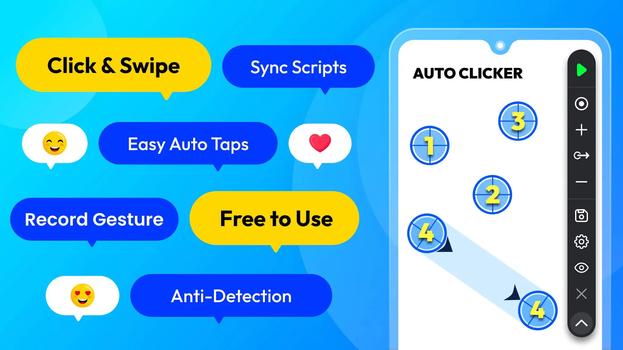 Capture d'écran Auto Clicker: Clic Automatique 2