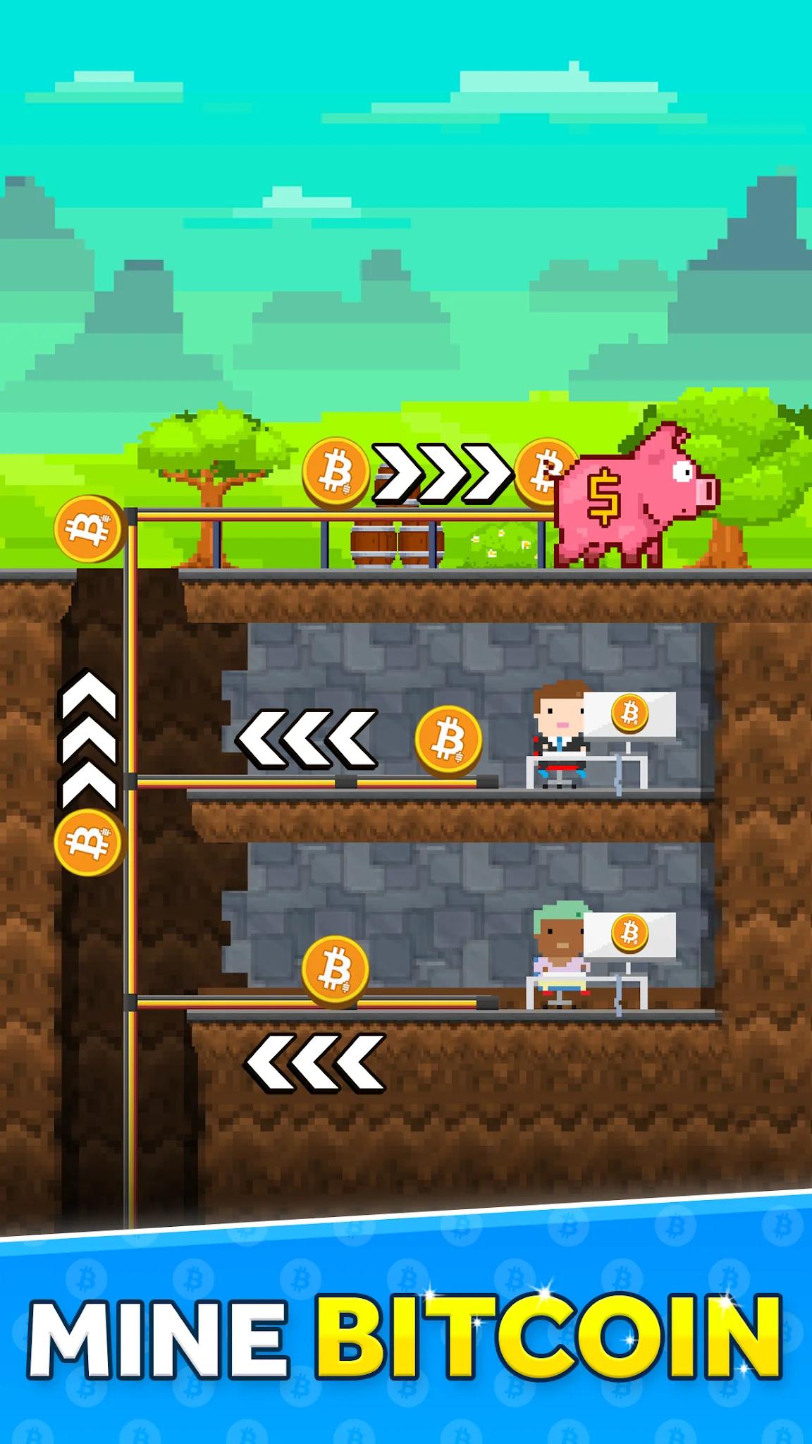 لقطة شاشة Bitcoin Miner Earn Real Crypto %د