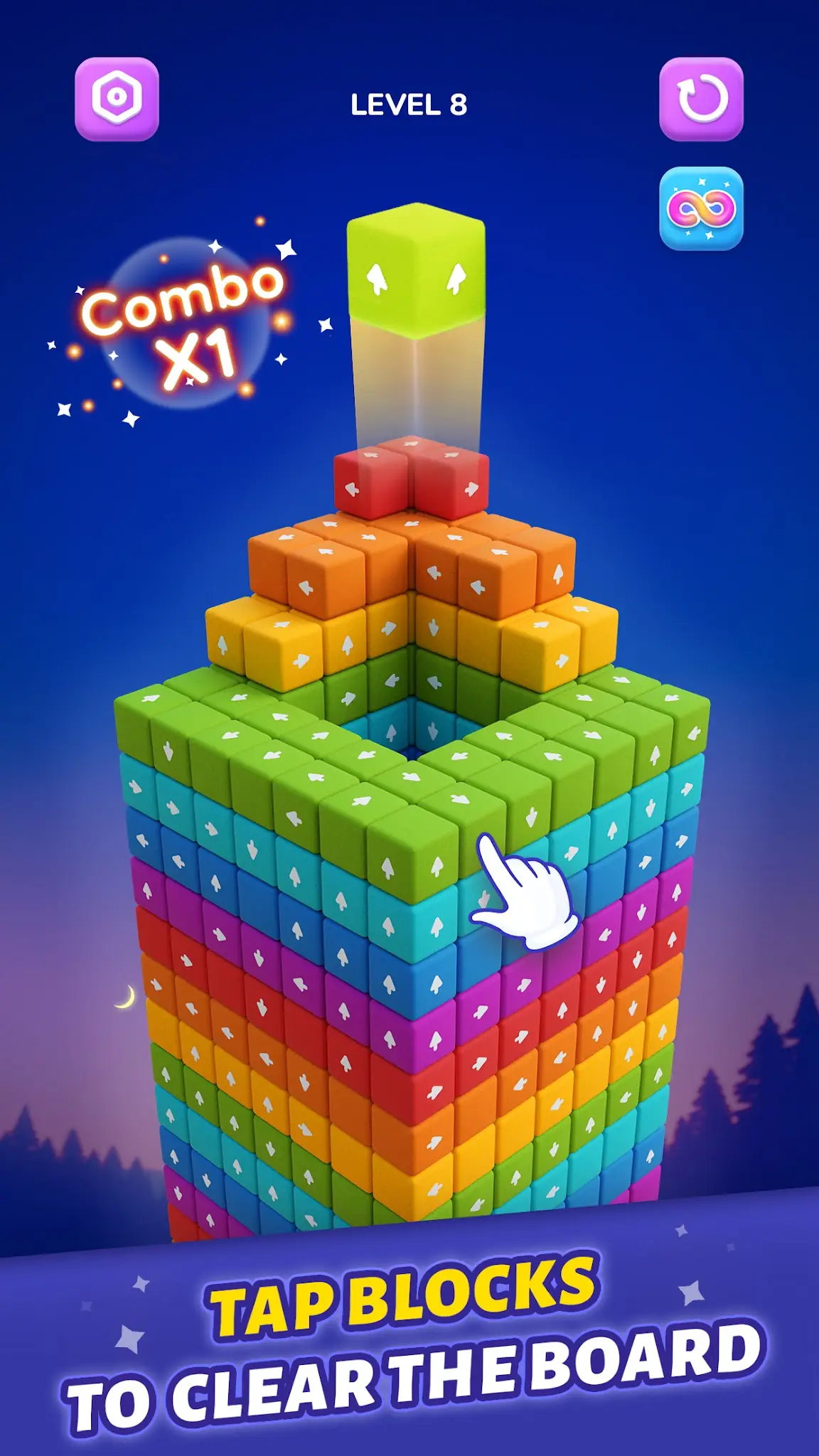 Screenshot Block Away - Tap Out Puzzle 1