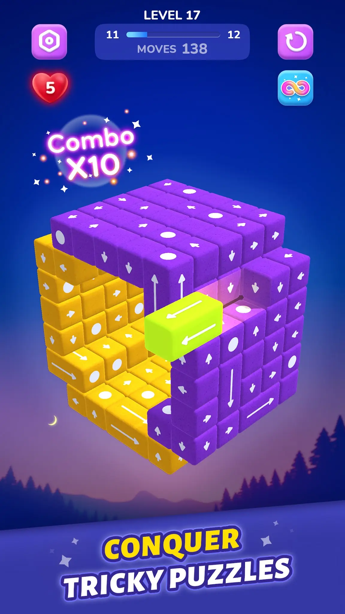 Screenshot Block Away - Tap Out Puzzle 2