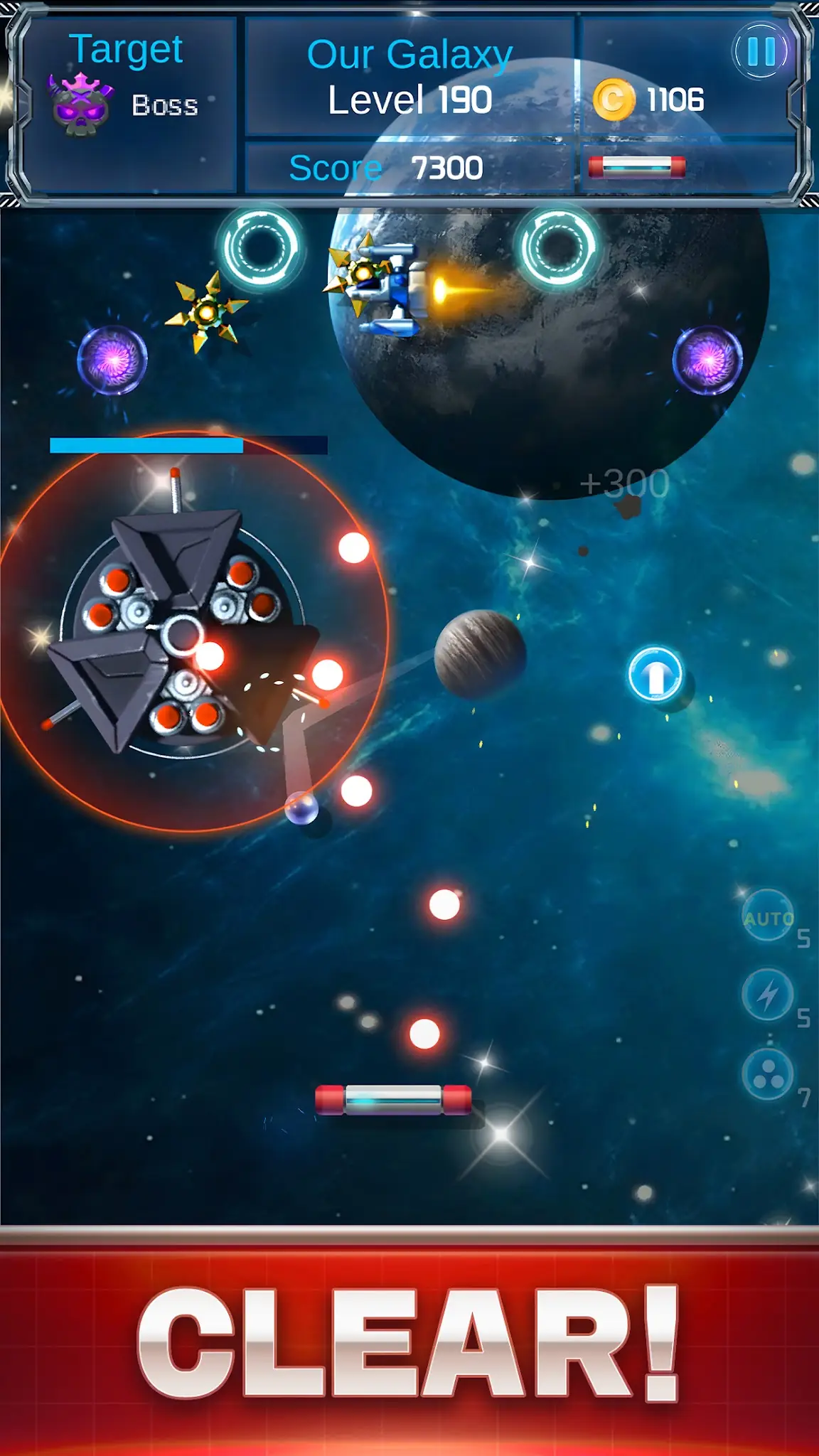 Скриншот Brick Breaker : Space Outlaw 5