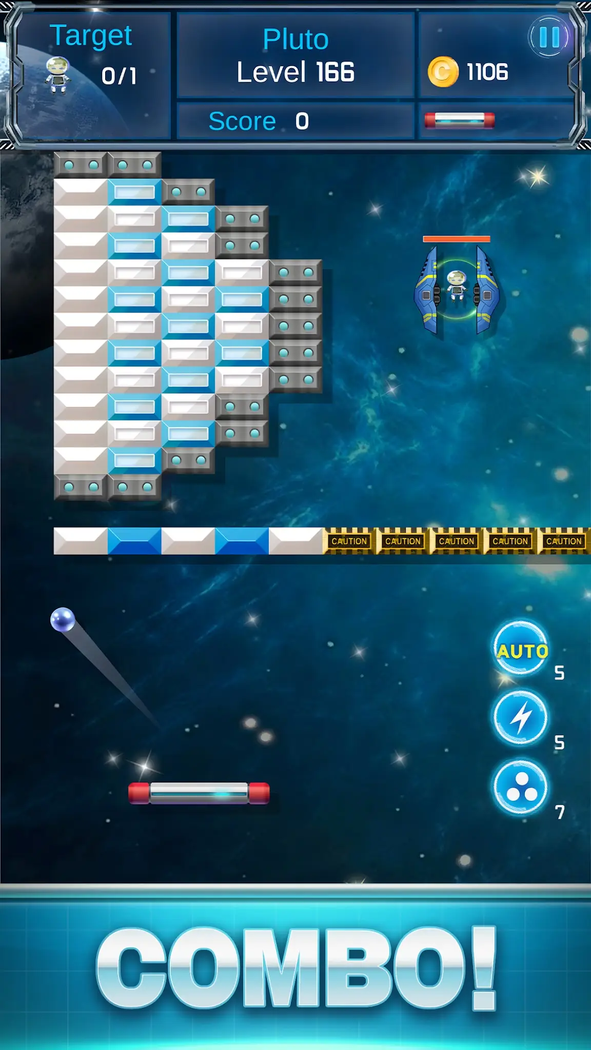 Скриншот Brick Breaker : Space Outlaw 6
