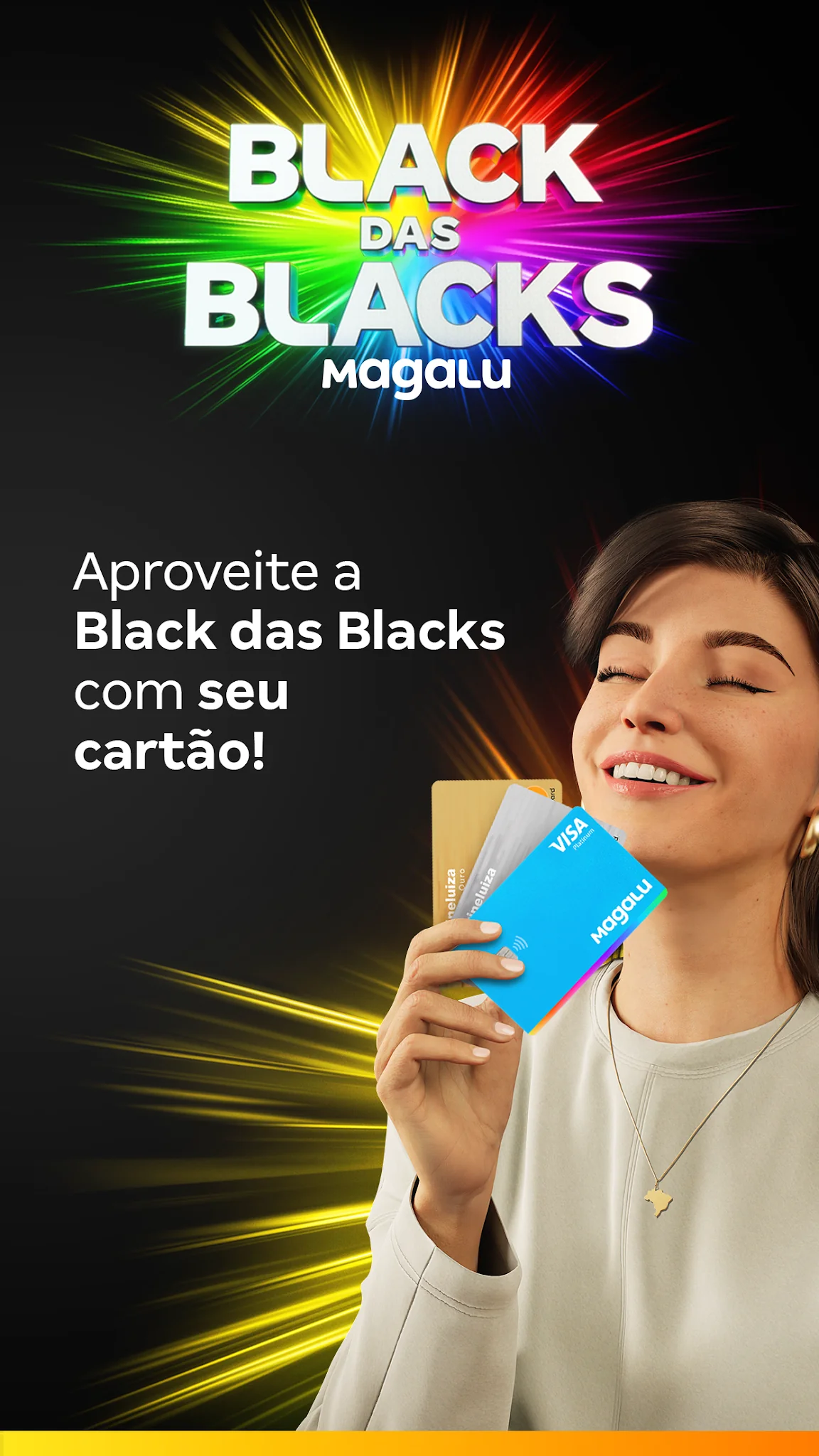 Captură de ecran Cartão Luiza: descontos Magalu 1