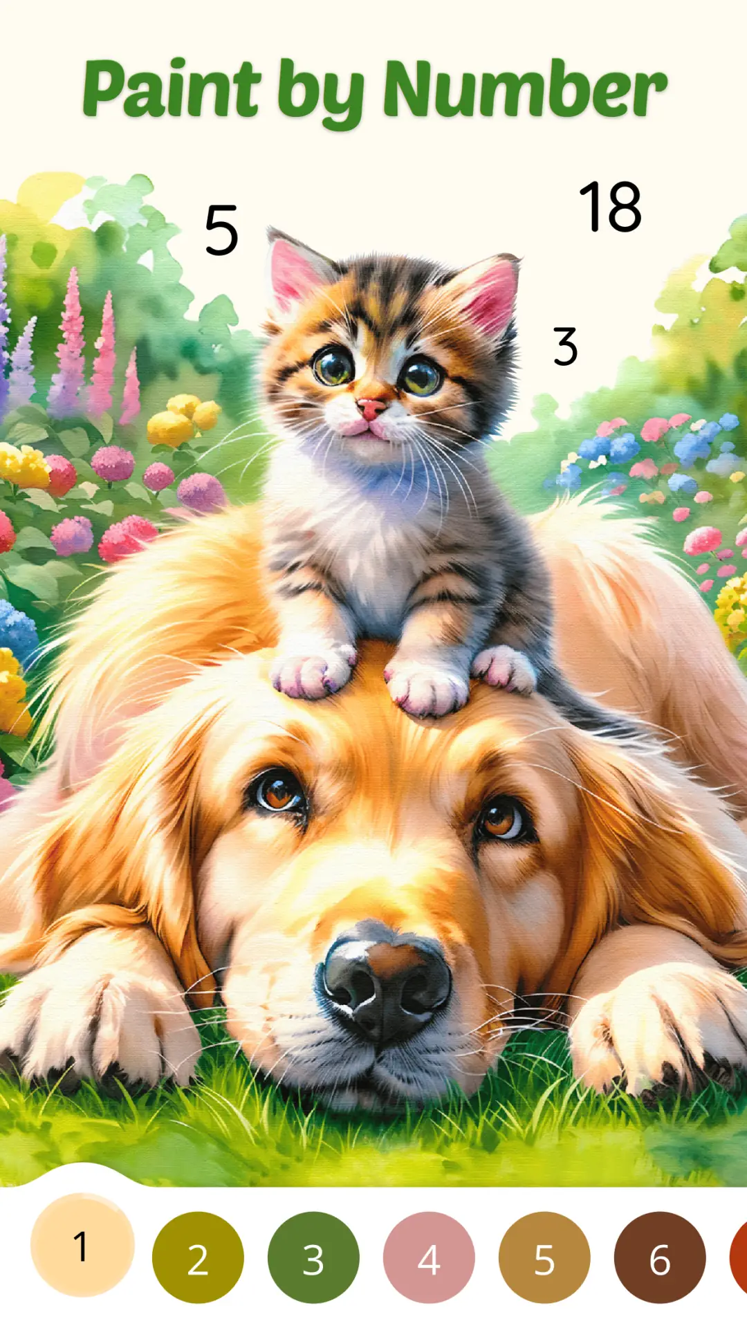 截图 Color Aura: Paint by number 1