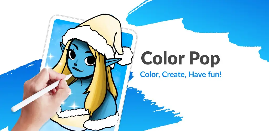 Color Pop - Fun Coloring Games अनुप्रयोग Android के लिए कवर आर्ट
