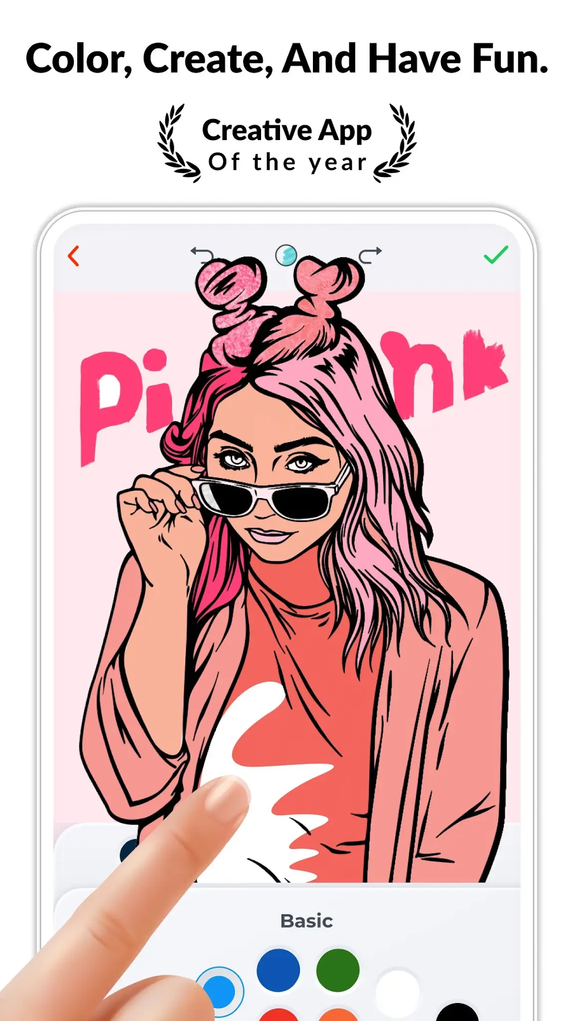 Screenshot Color Pop - Fun Coloring Games 1