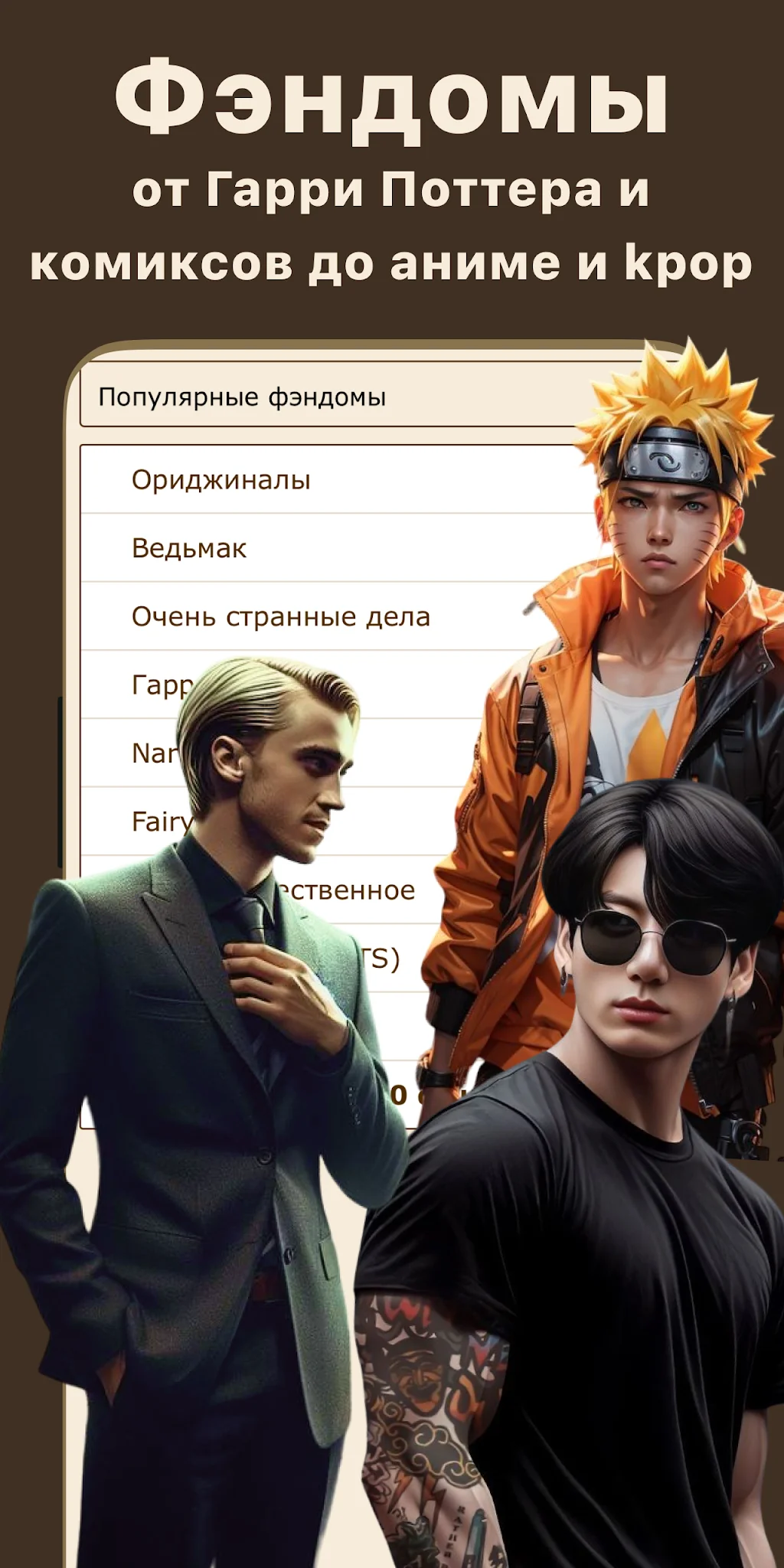 Captura de tela Книга Фанфиков 9