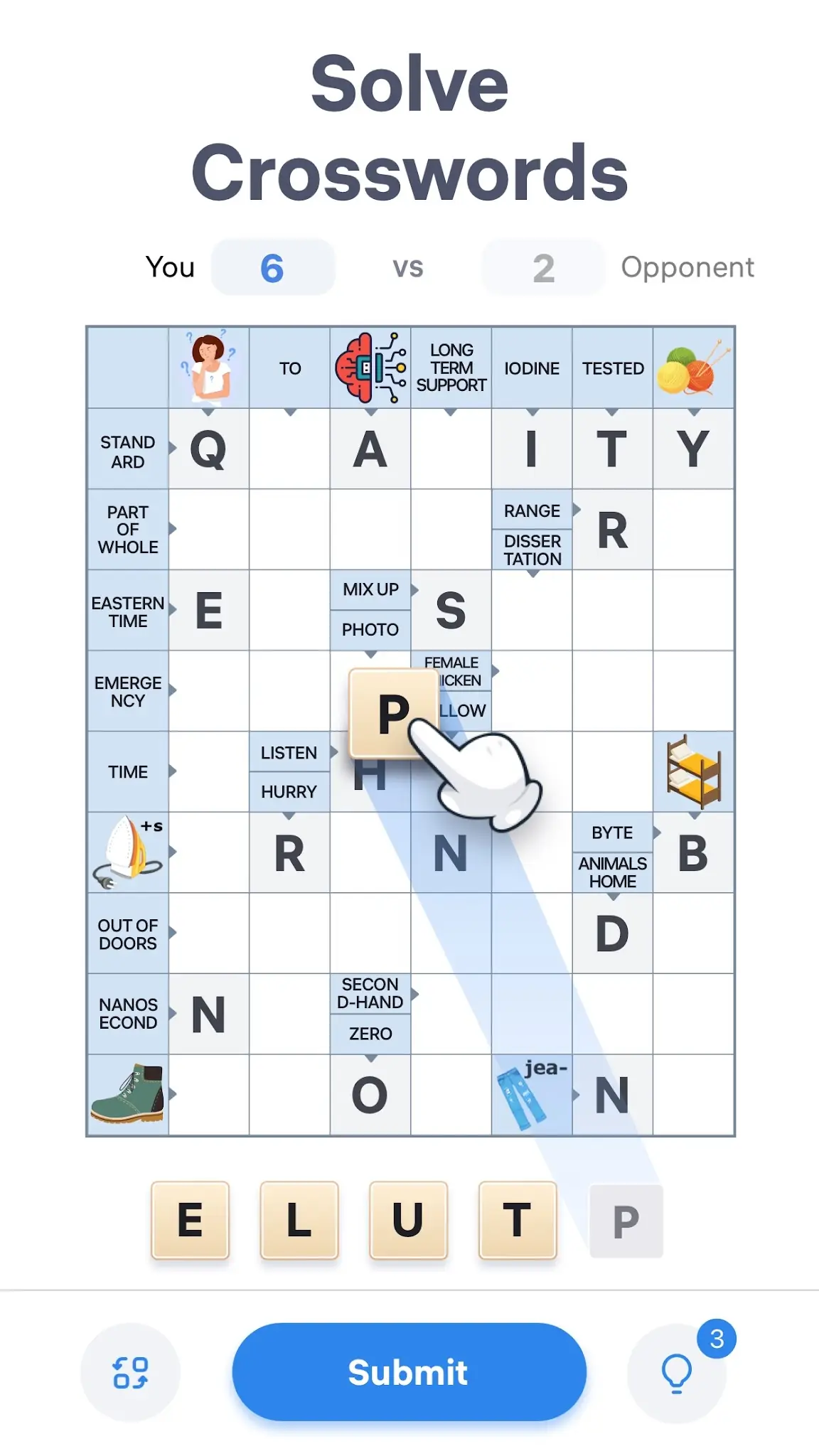 Снимка на екрана Crossword Master - Word Puzzle 1