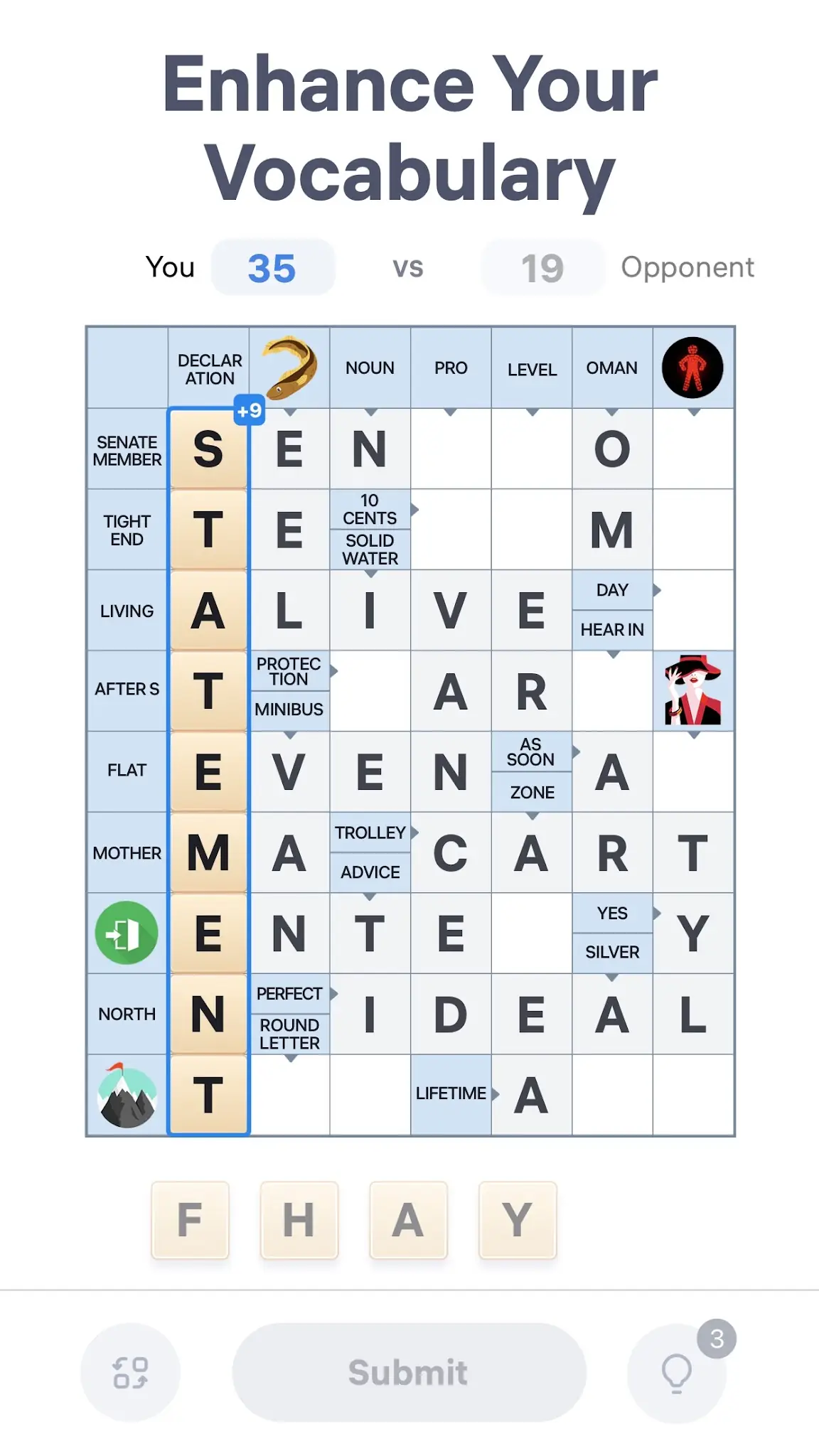 Снимка на екрана Crossword Master - Word Puzzle 2