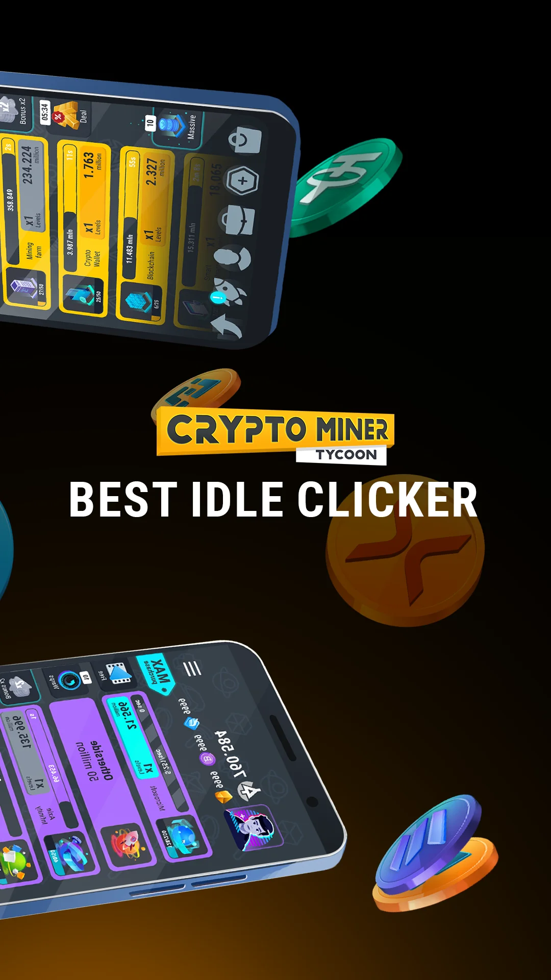 Captura de tela Crypto Miner Tycoon 2