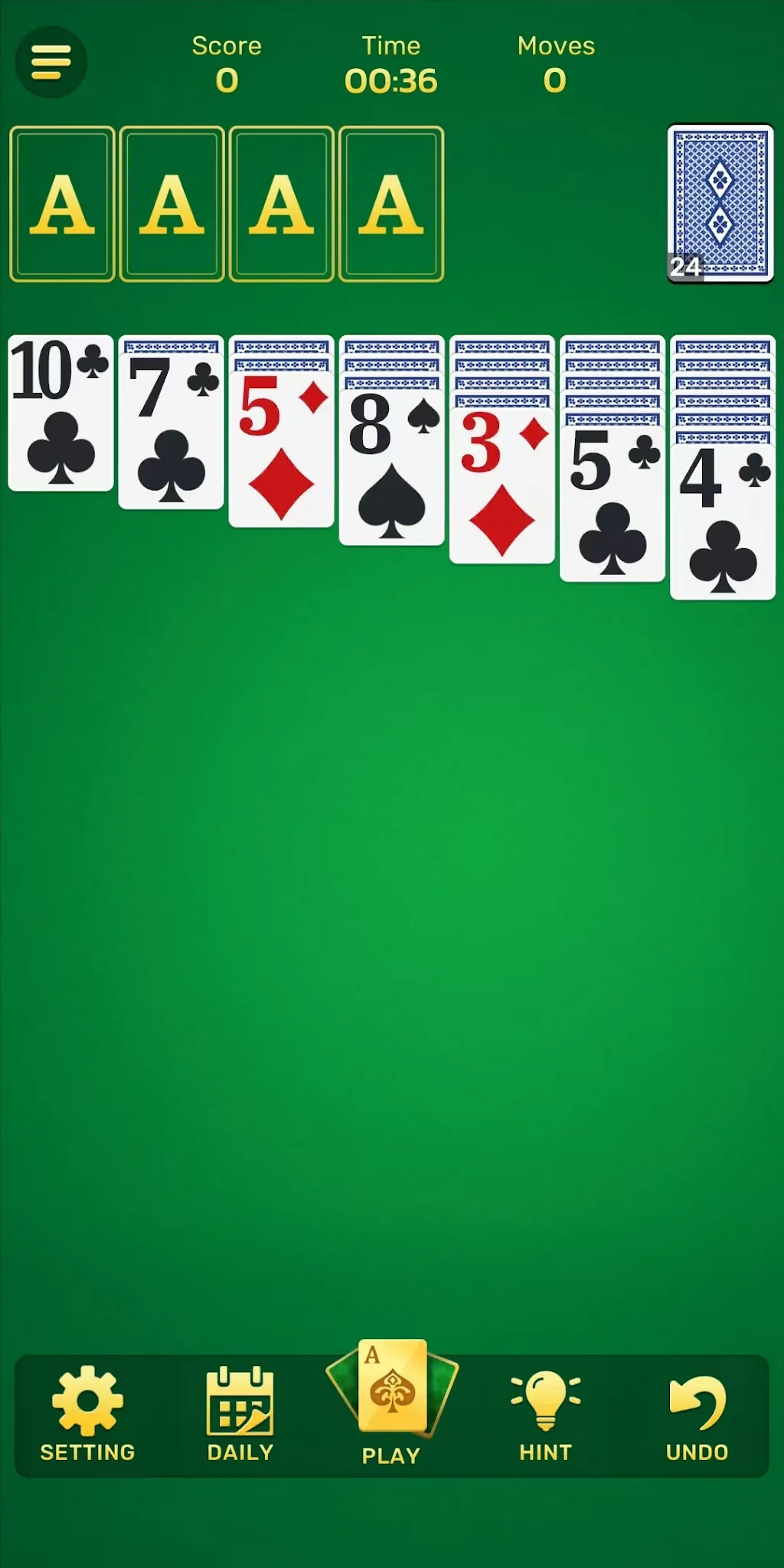 Capture d'écran Daily Classic Solitaire 6