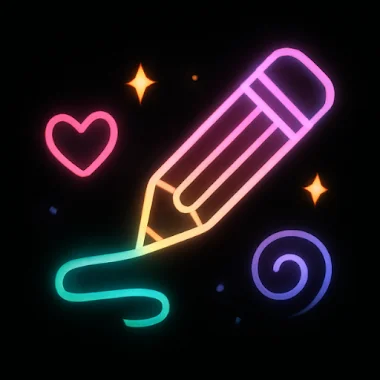 Doodle Art: العاب رسم أيقونة