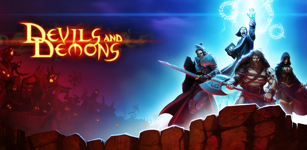 Дьяволы и демоны Arena Wars игра обложка для Android