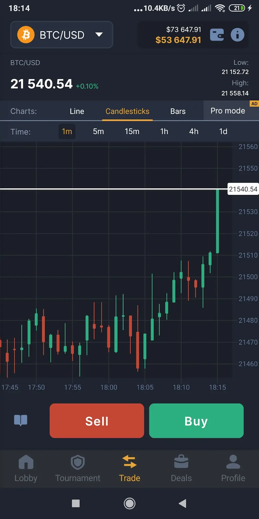 ภาพหน้าจอ Forex Royale 8