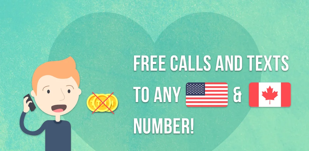 FreeTone Calls & Texting kb borítókép Androidhoz