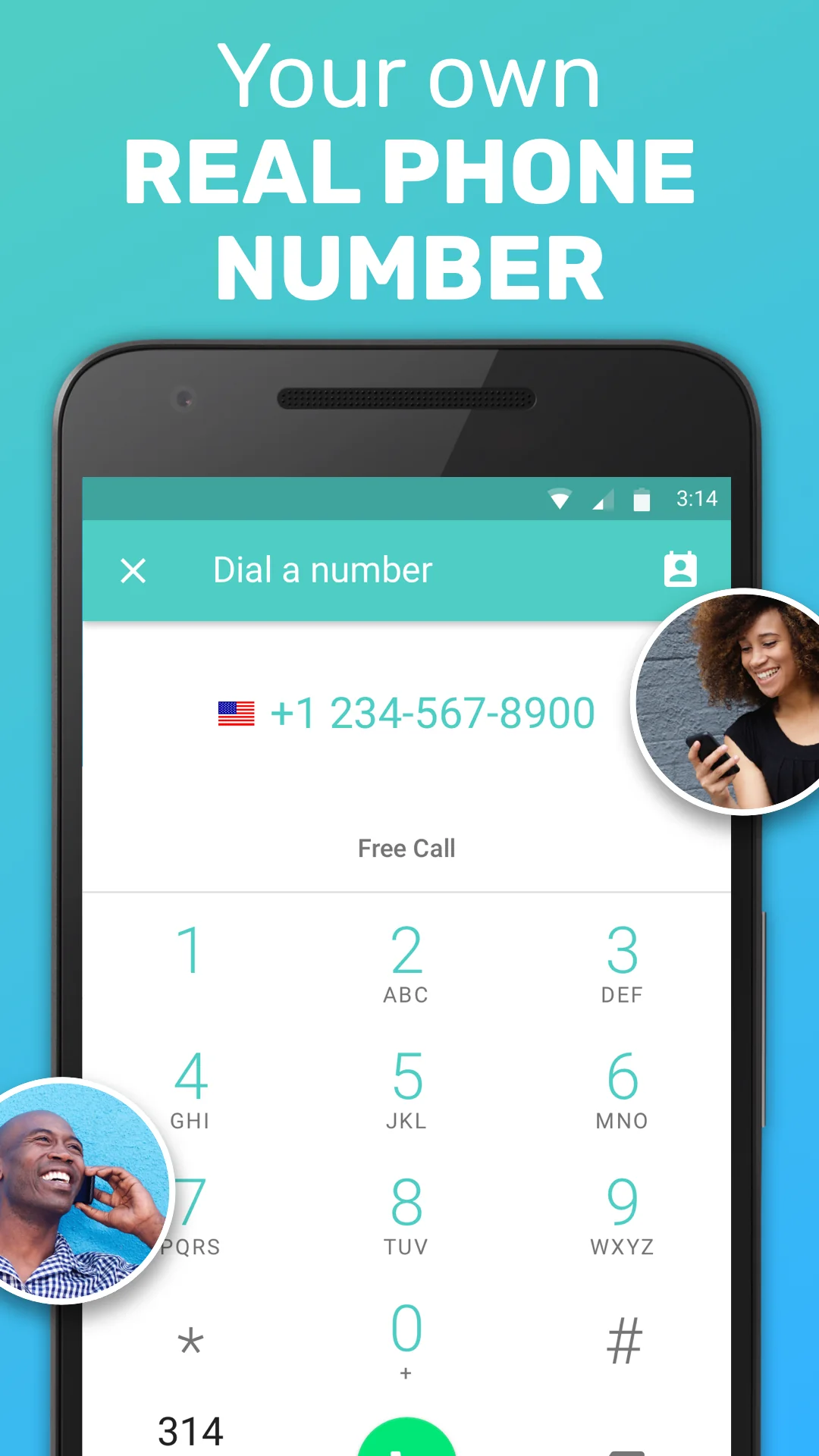 FreeTone Calls & Texting képernyőkép 2
