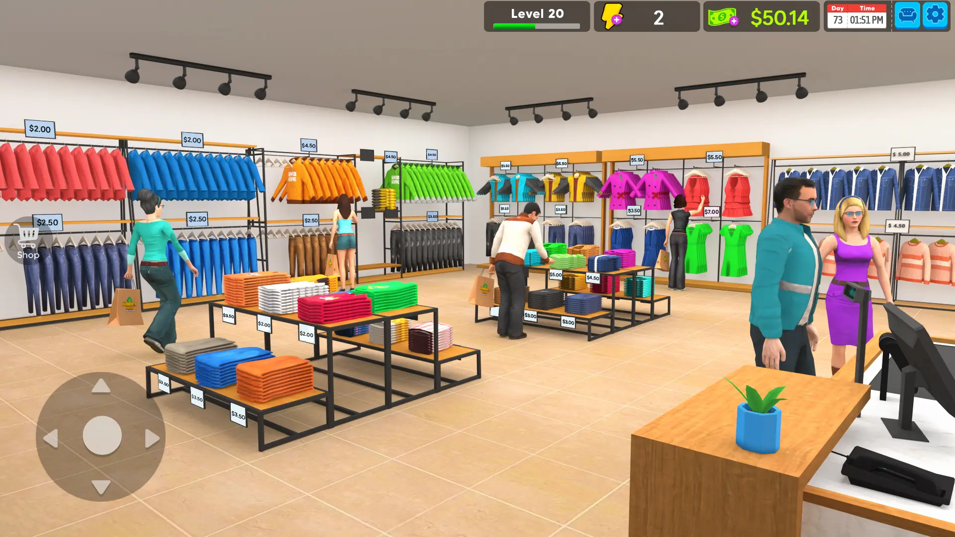 Скріншот Garments Shop - Simulator Game 3