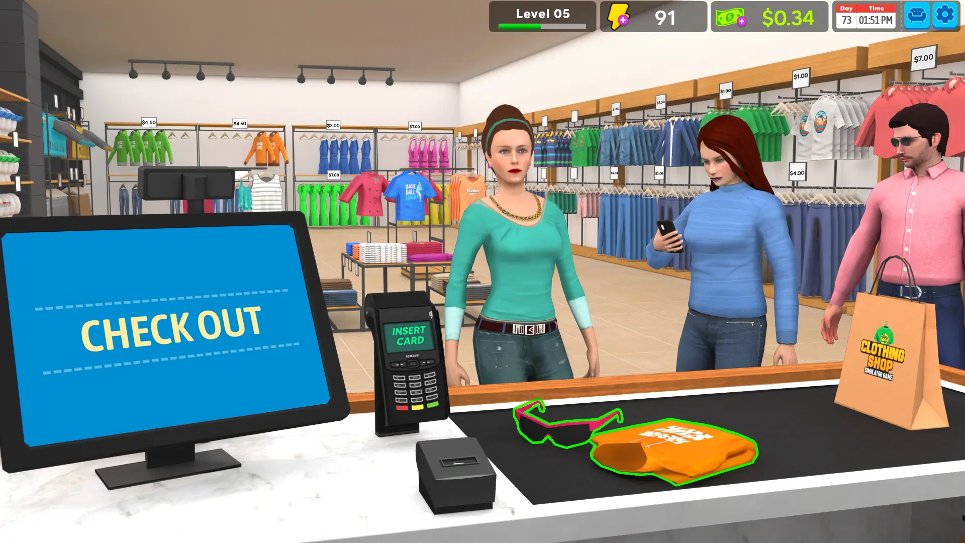 Скріншот Garments Shop - Simulator Game 4