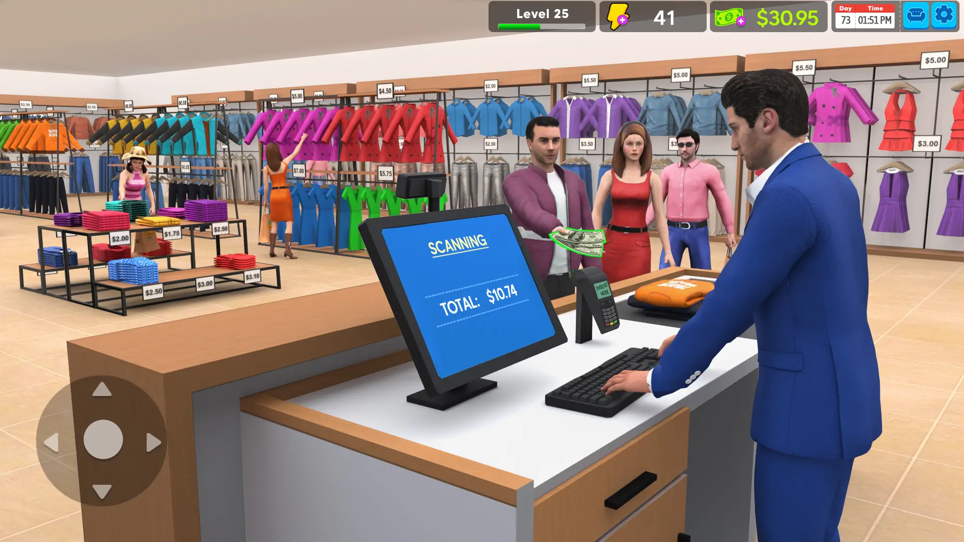 Скріншот Garments Shop - Simulator Game 5