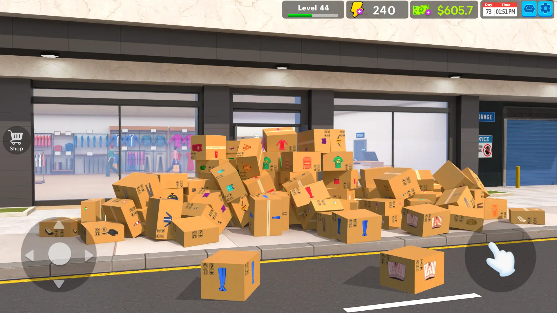 Скріншот Garments Shop - Simulator Game 7