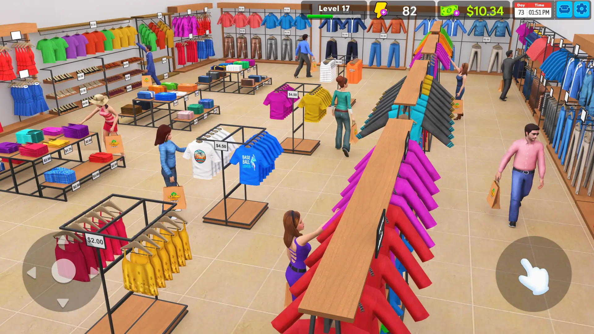 Скріншот Garments Shop - Simulator Game 9