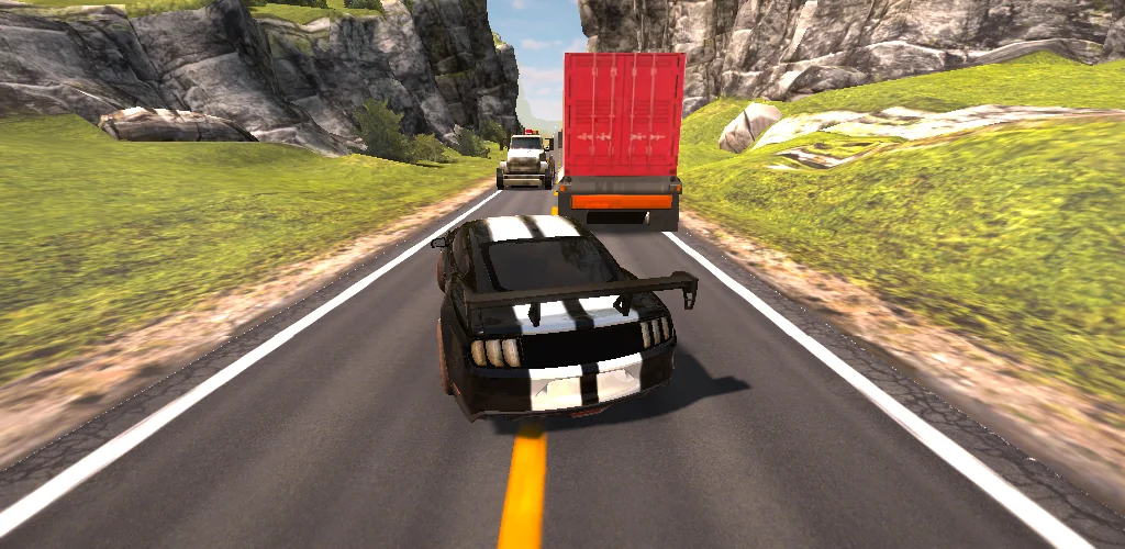 Highway Overtake - Car Racing gioco copertina per Android