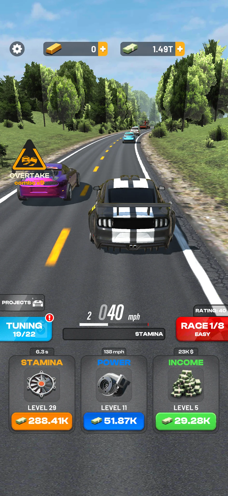 Schermata Highway Overtake - Car Racing 1