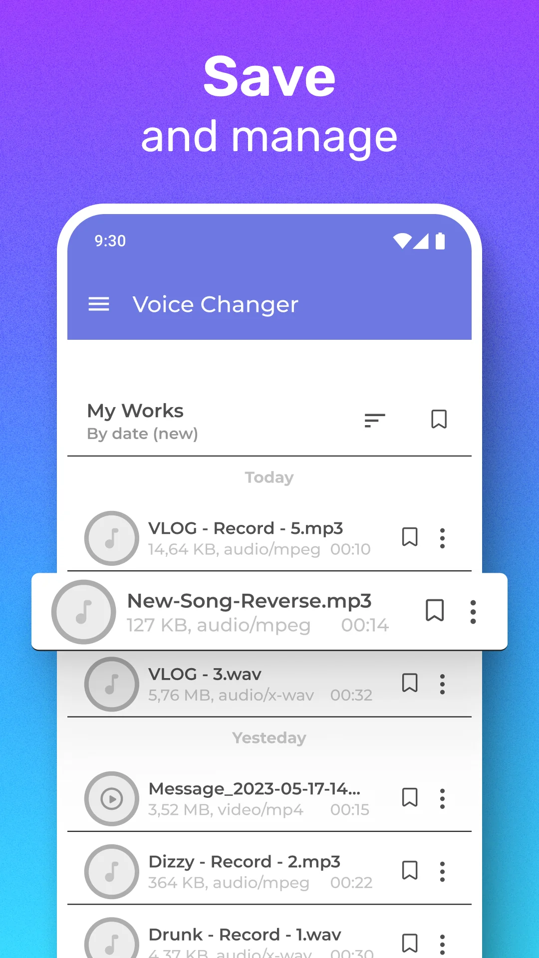 Captura de tela Modificador de voz de vídeo 5