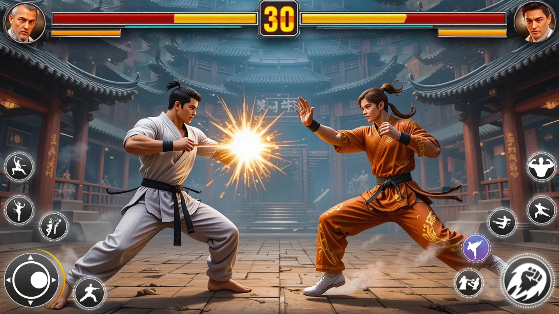 Captură de ecran Kung Fu GYM: Fighting Games 2