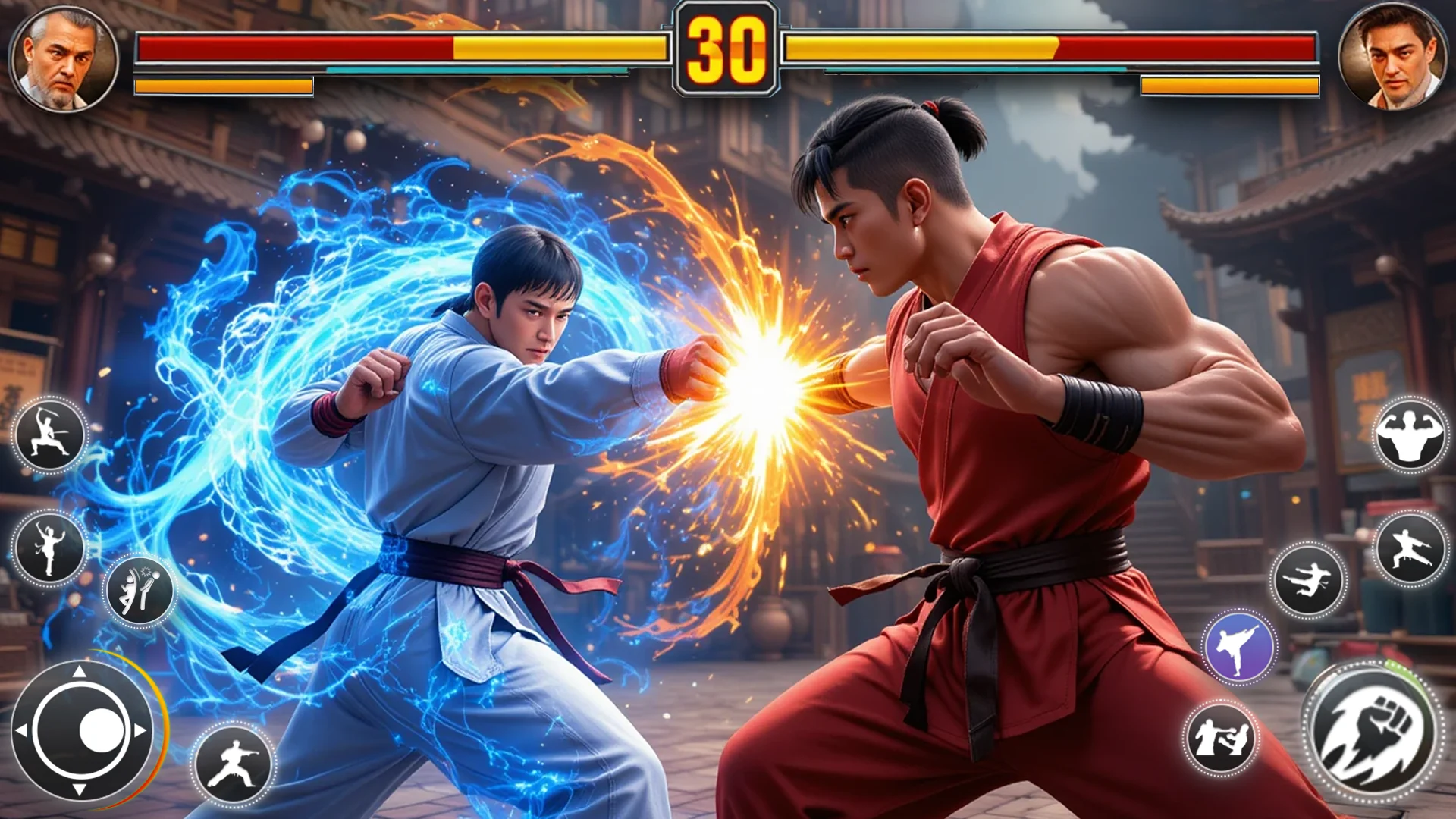 Captură de ecran Kung Fu GYM: Fighting Games 3