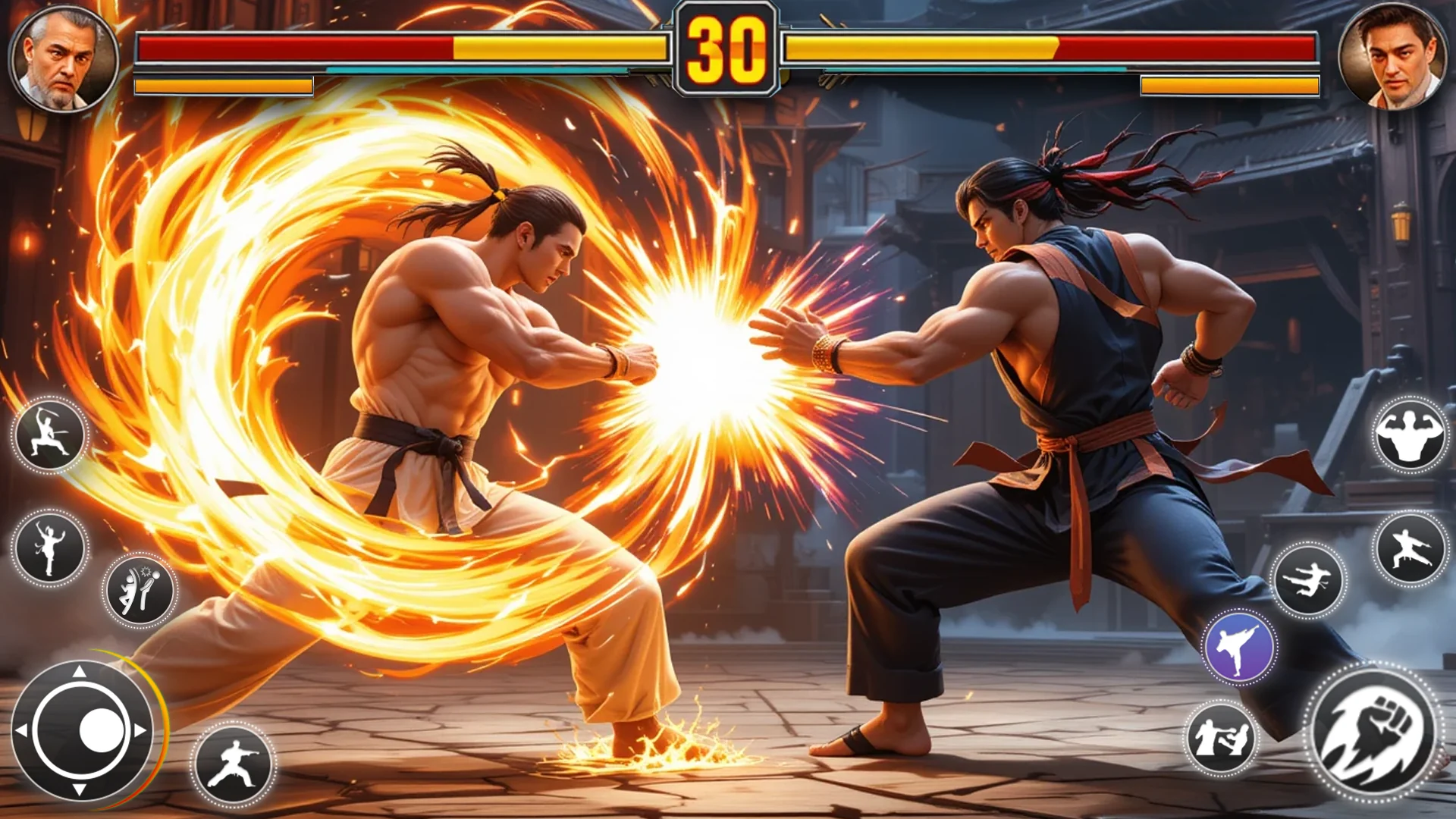 Captură de ecran Kung Fu GYM: Fighting Games 5