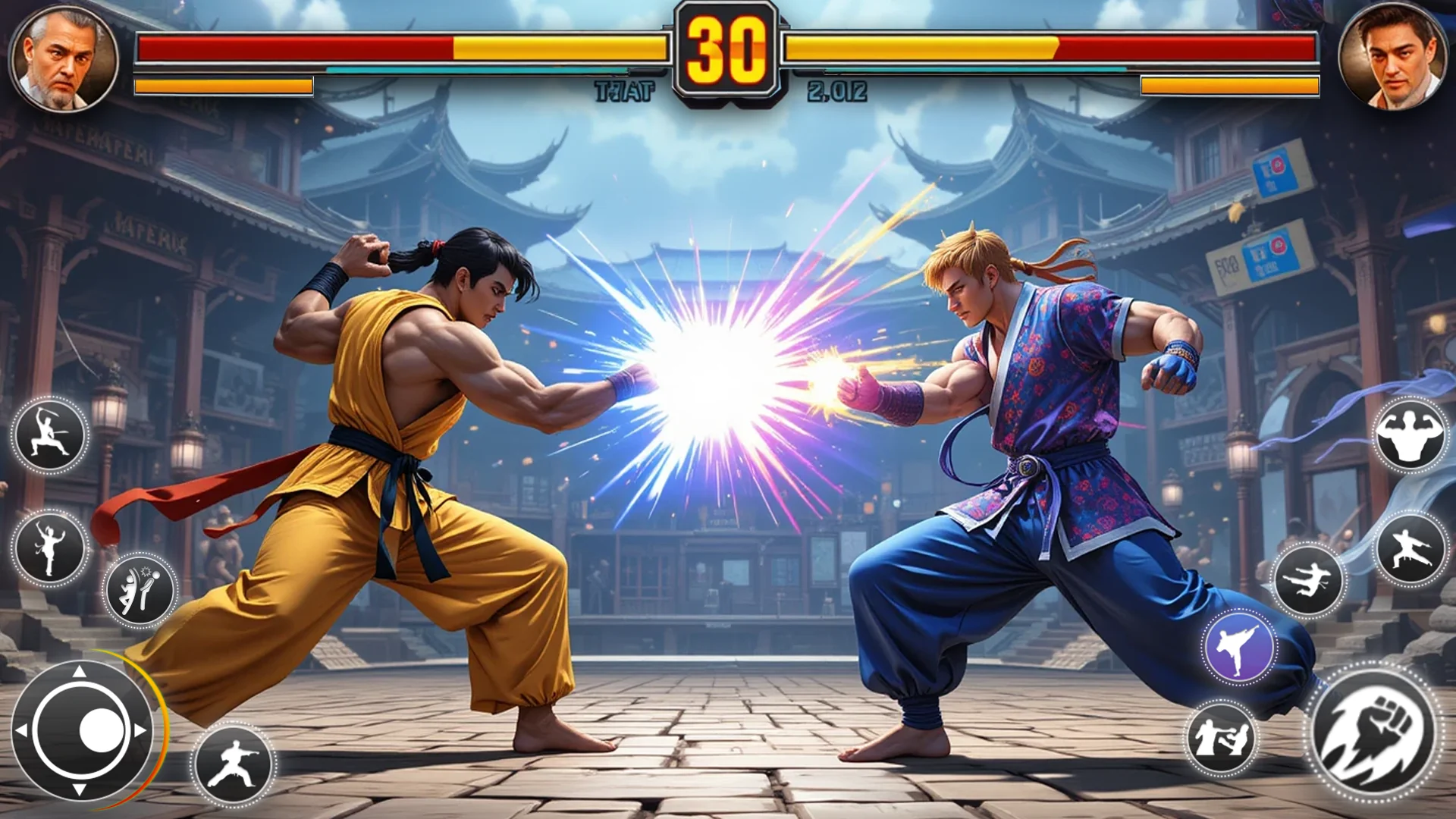 Captură de ecran Kung Fu GYM: Fighting Games 6