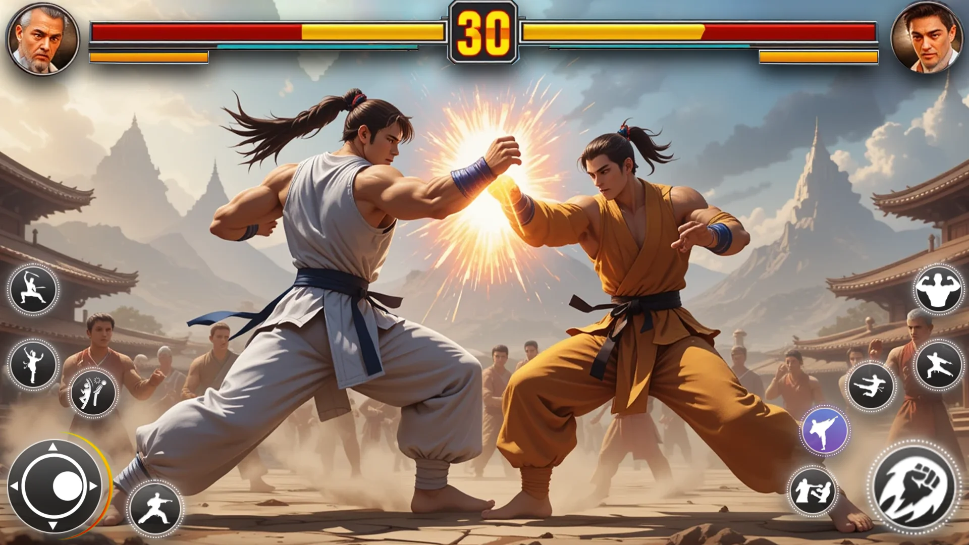 Captură de ecran Kung Fu GYM: Fighting Games 8
