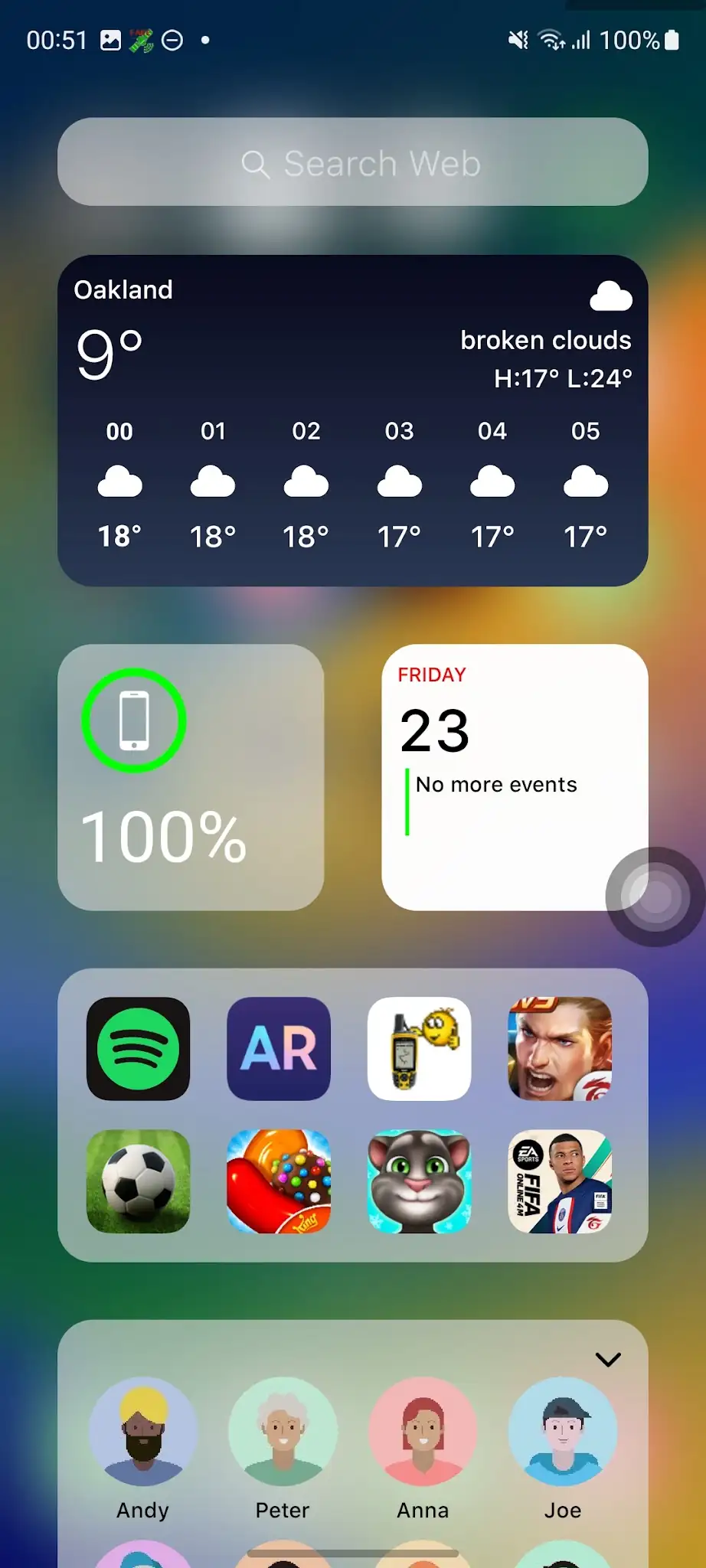 Captura de pantalla 5 de Lanzador OS 27