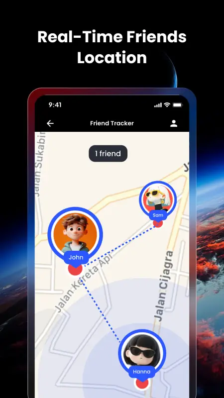 Capture d'écran Carte terre en direct & GPS 4