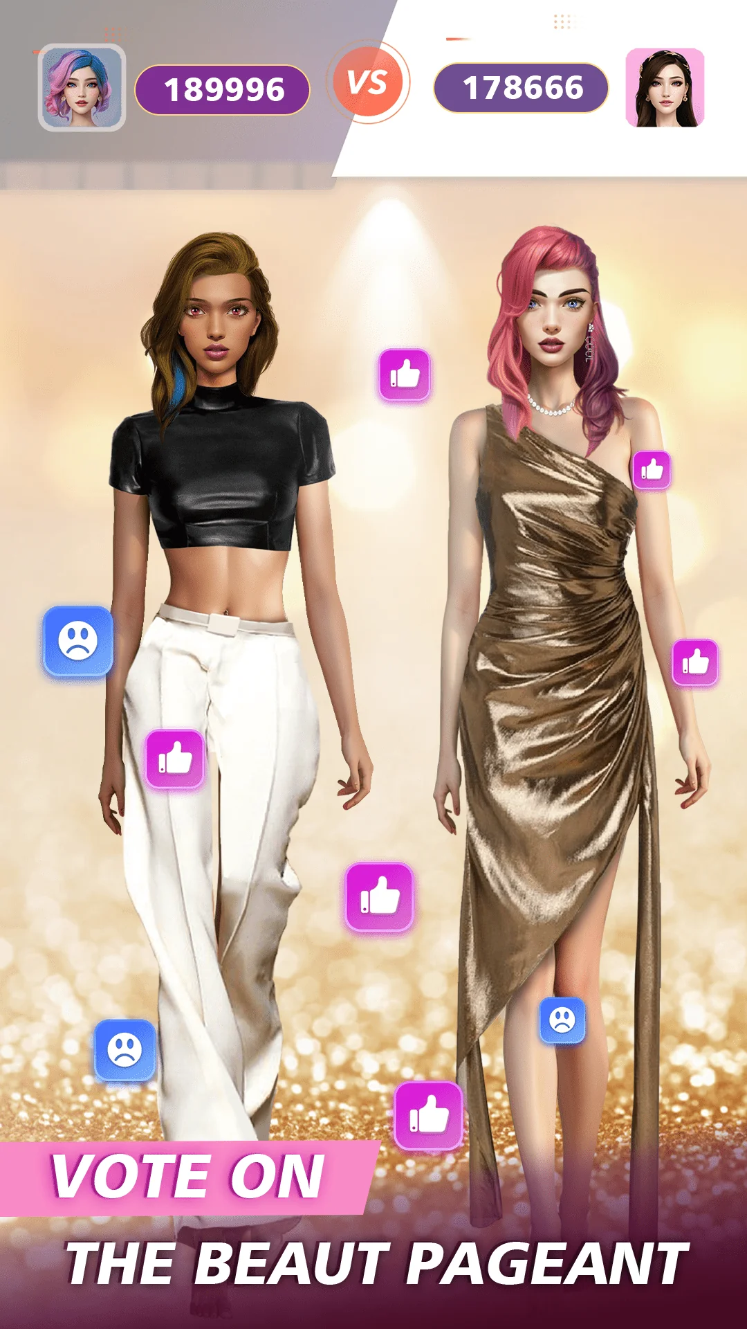 Screenshot fashion dress up:girl makeover 2
