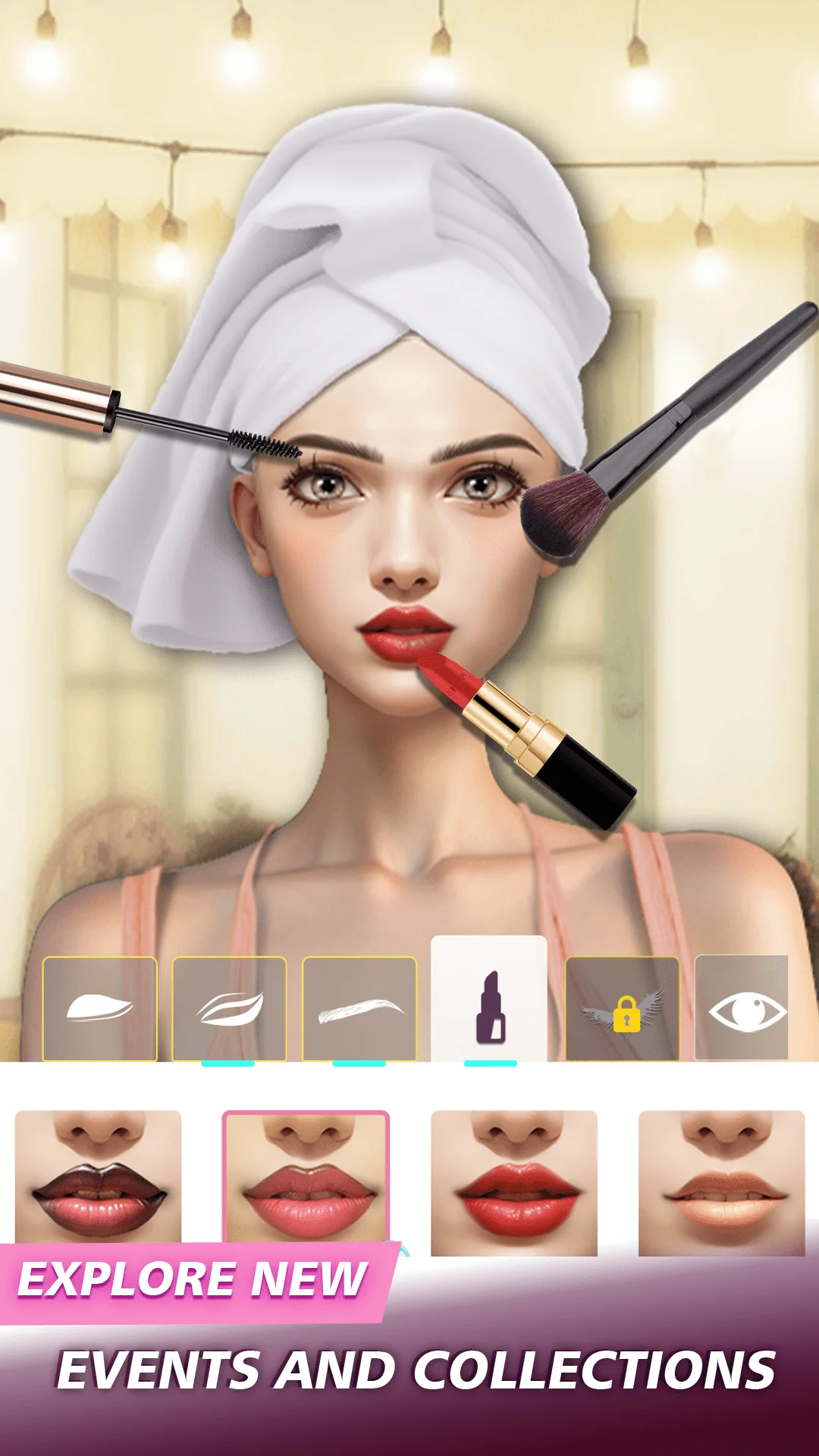 Screenshot fashion dress up:girl makeover 3