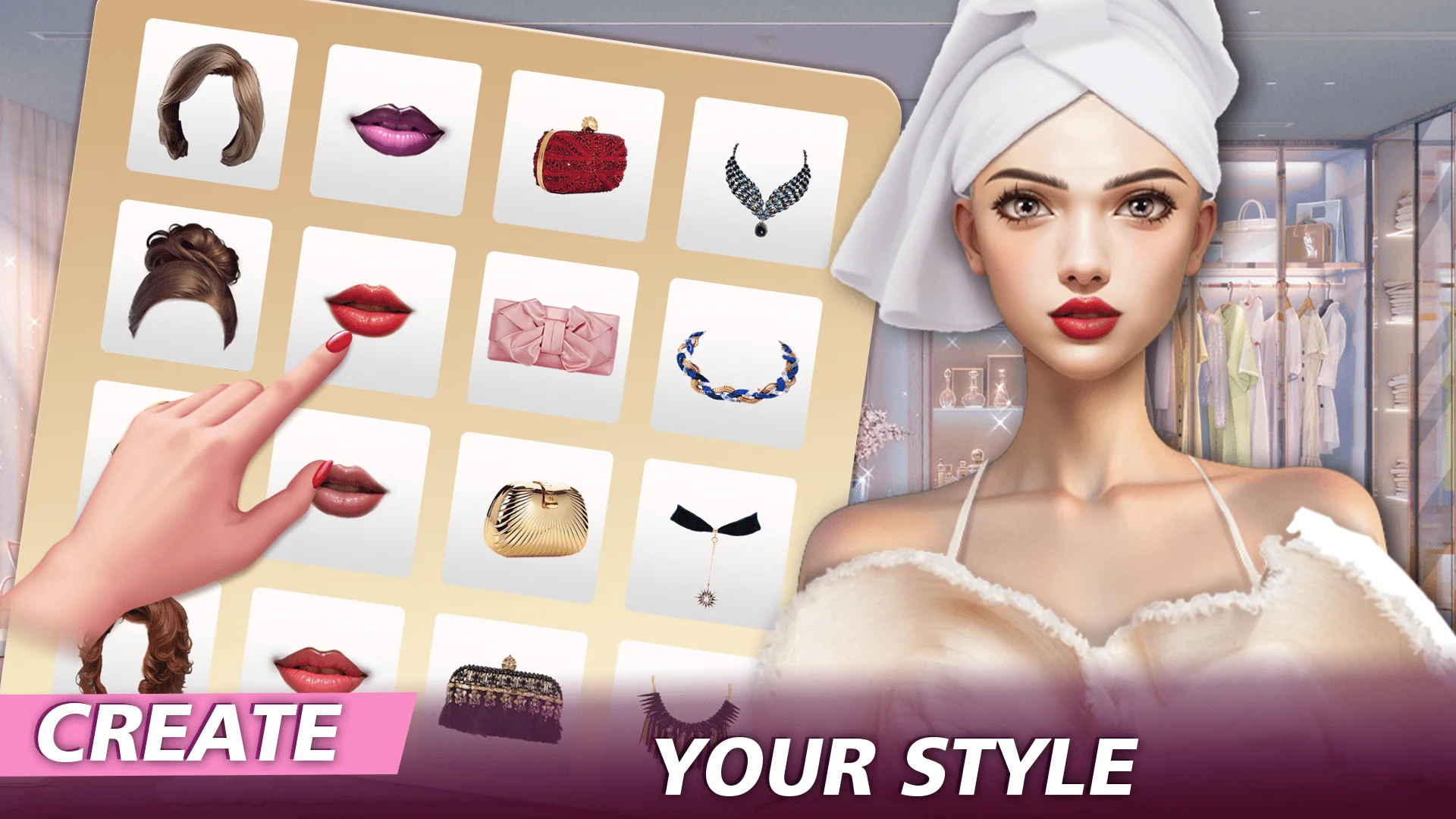 Screenshot fashion dress up:girl makeover 7