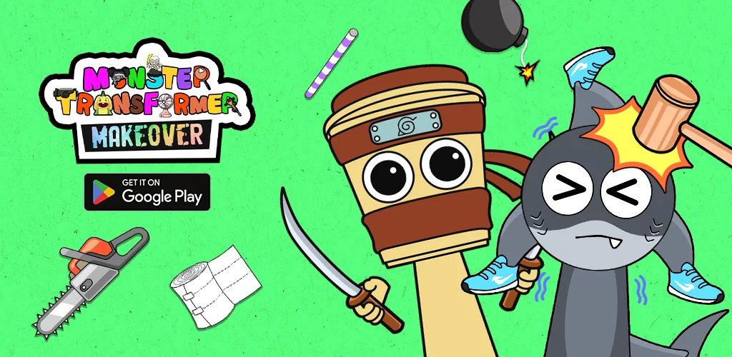 Monster Transformer: Makeover игра обложка для Android