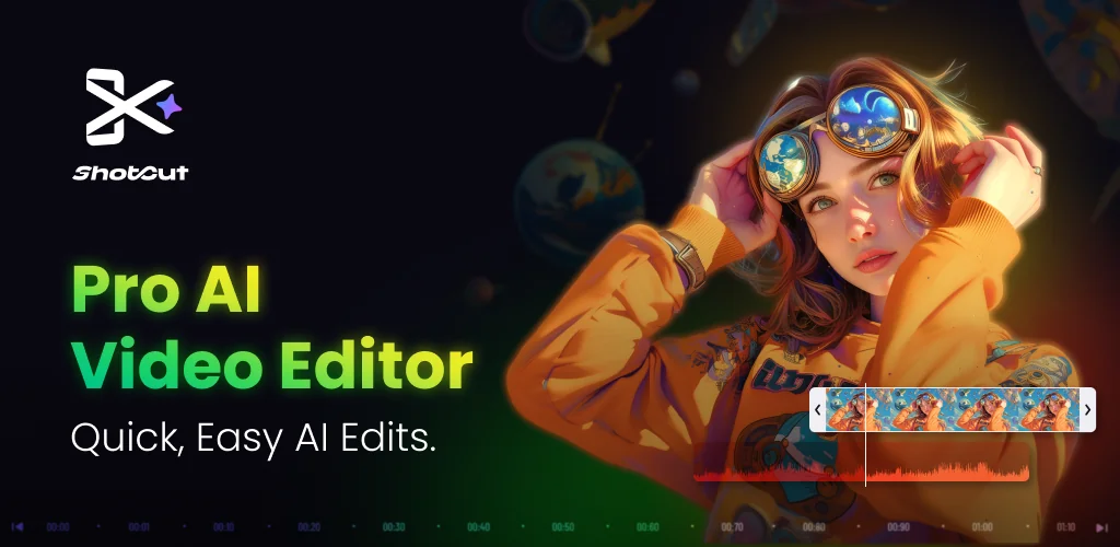 AI Video Editor: ShotCut AI додаток обкладинка для Android