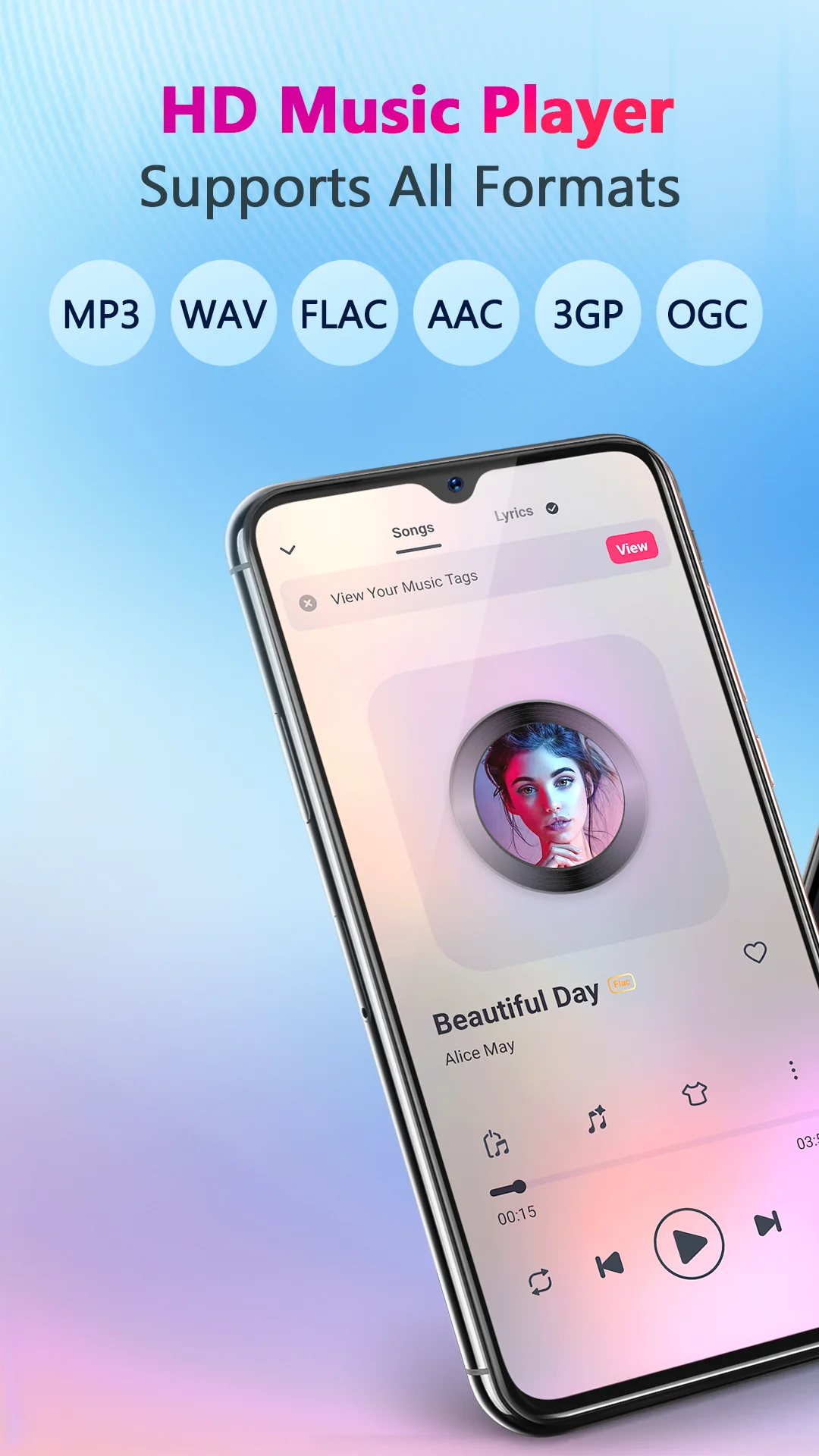 Скриншот Music Player & MP3 - MMusic 1