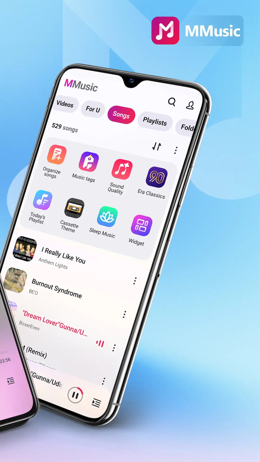 Скриншот Music Player & MP3 - MMusic 2
