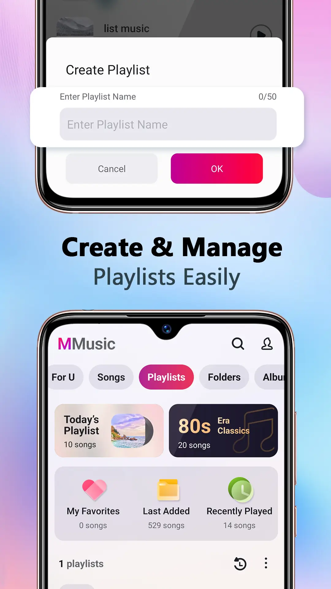 Скриншот Music Player & MP3 - MMusic 3