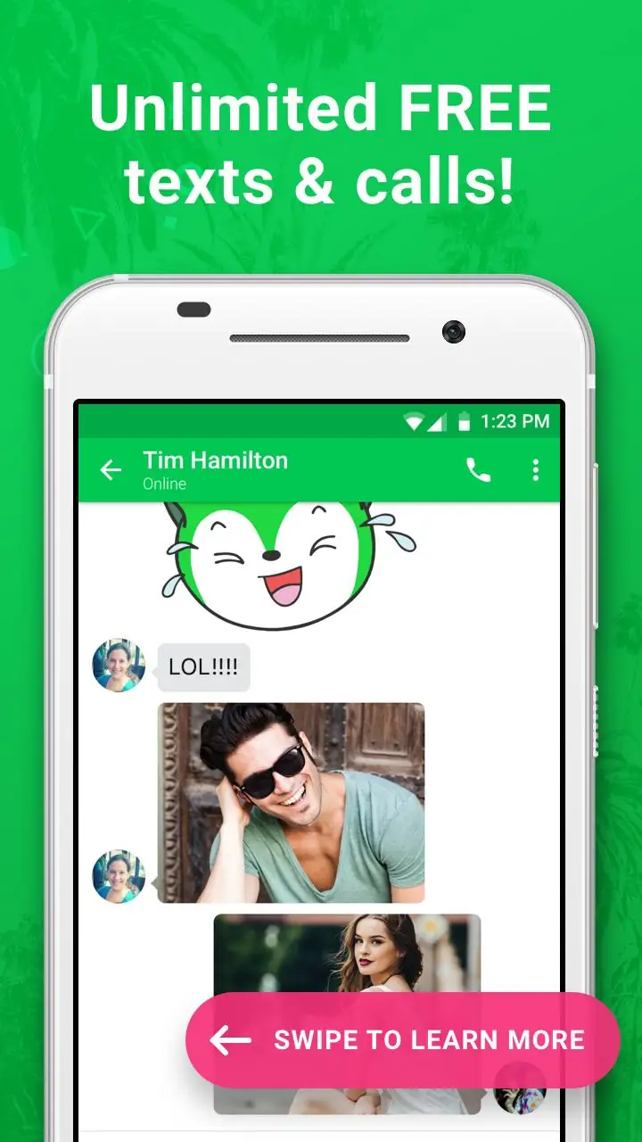 Nextplus: Phone # Text + Call képernyőkép 1