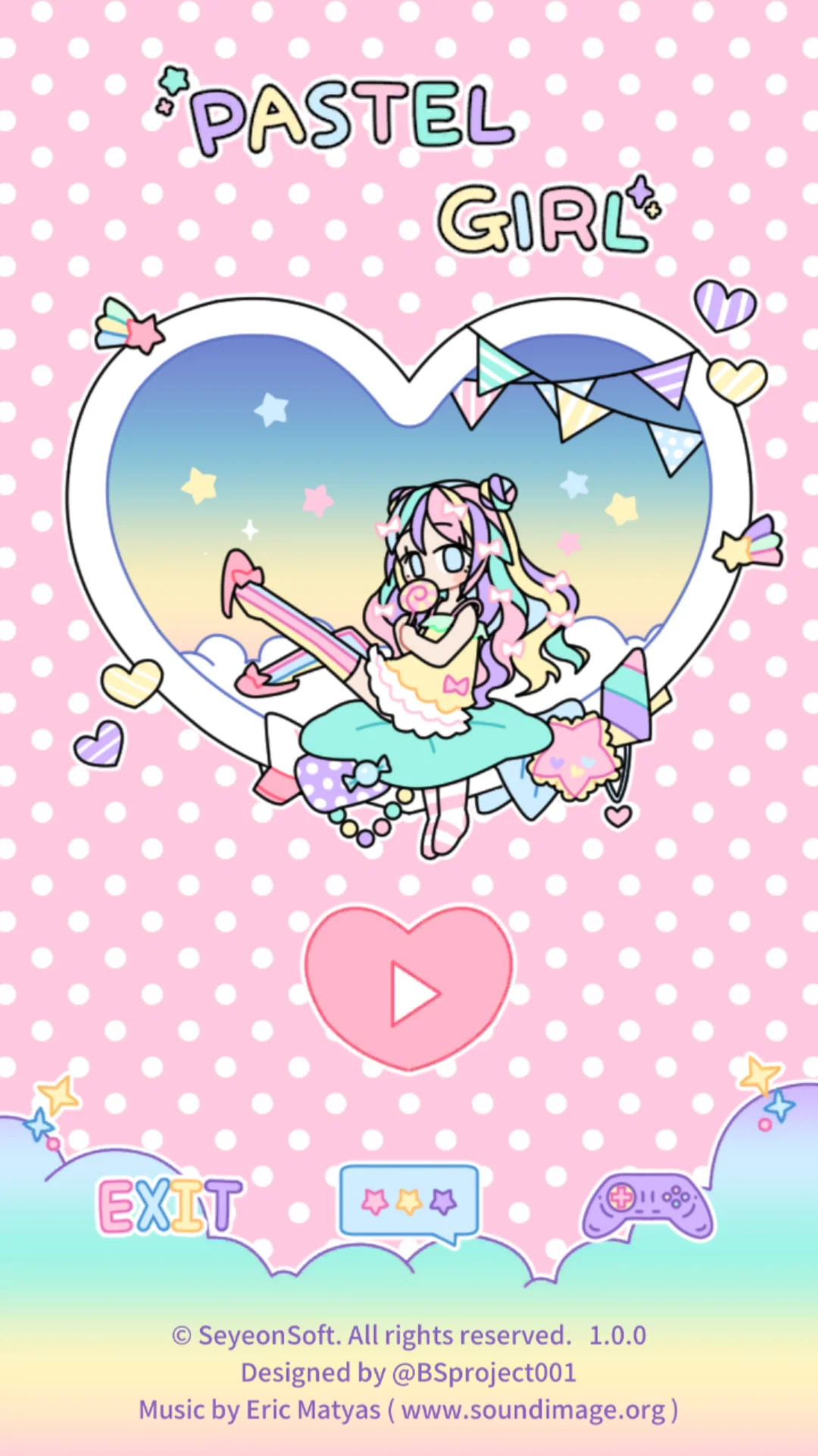 Zrzut ekranu Pastel Girl : Dress Up Game 1