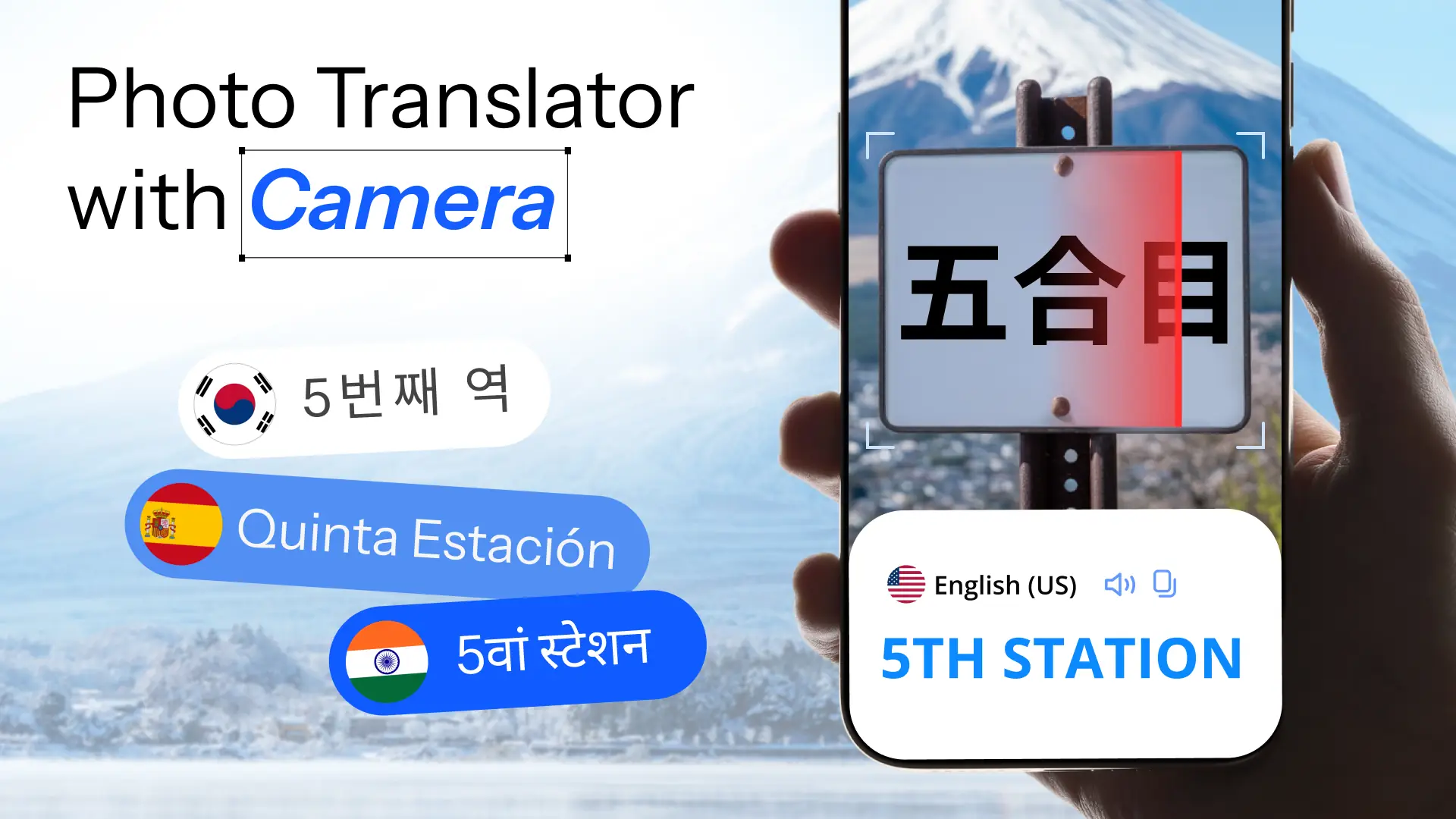 Snímek obrazovky Translate: AI, Camera & Voice 1