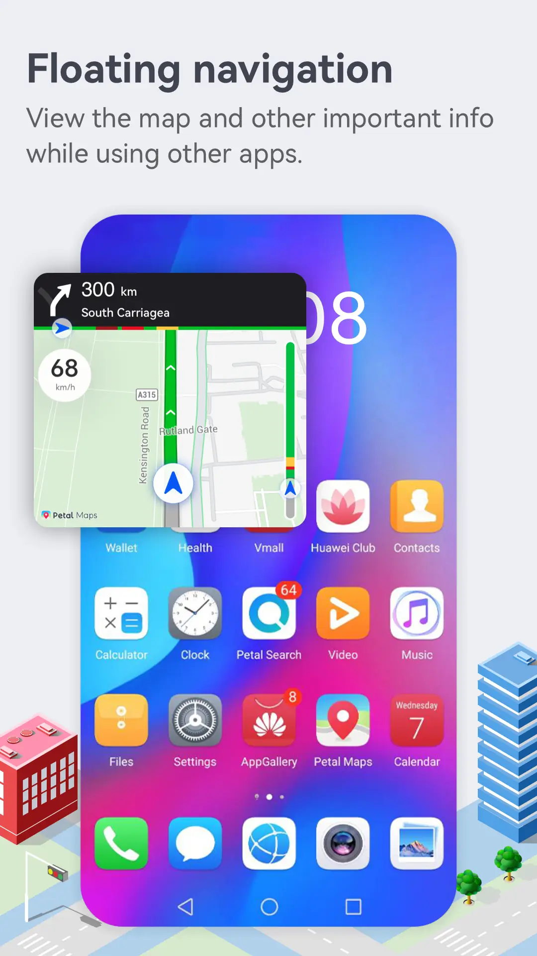 Скриншот Petal Maps – GPS и навигация 3