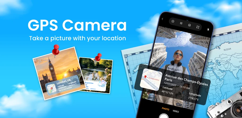gambar sampul Photo Location: GPS Map Camera aplikasi untuk Android